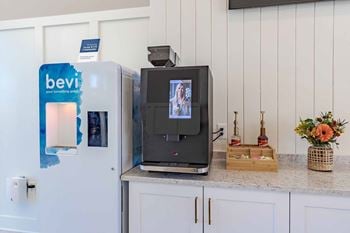 Resident clubhouse w/ coffee station
